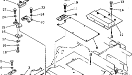 Кронштейн 21W-54-13220 Komatsu