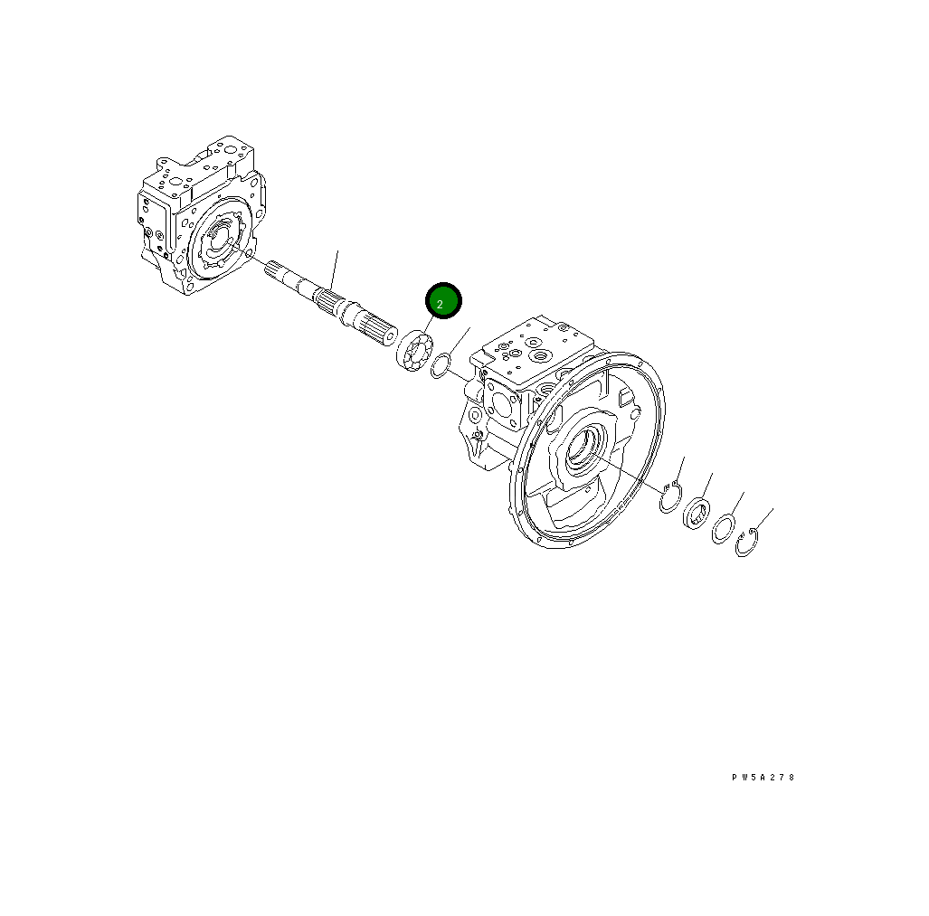 Подшипник 708-2G-12251 Komatsu
