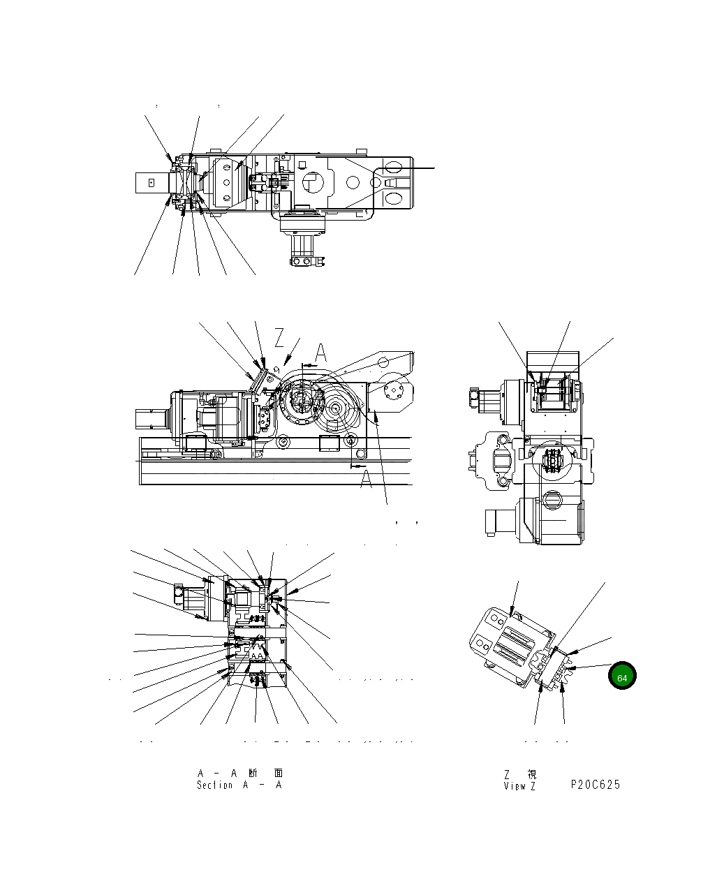 Подшипник 06302-06206 Komatsu