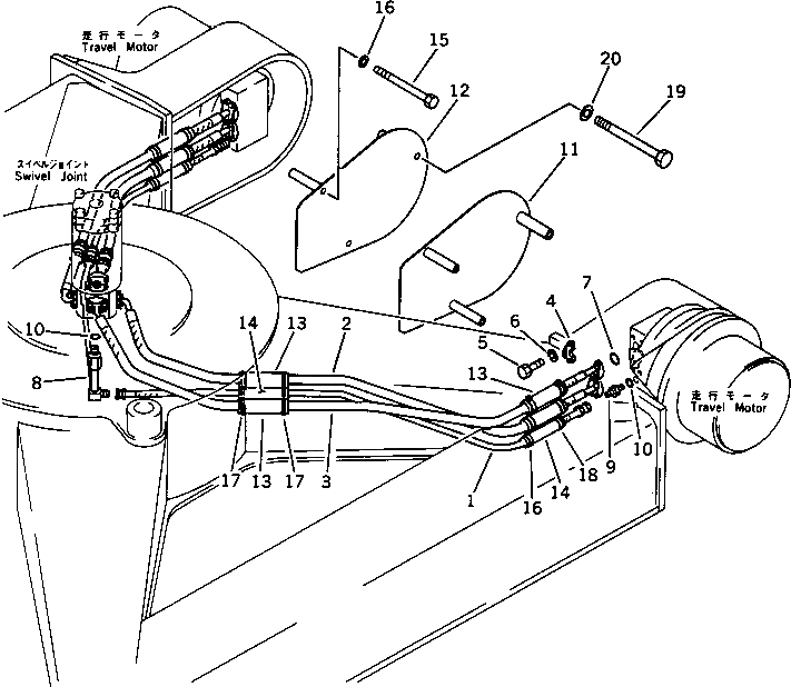 Крышка 20X-62-22121 Komatsu