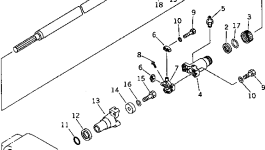 Вал KZ10-01-3110 Komatsu