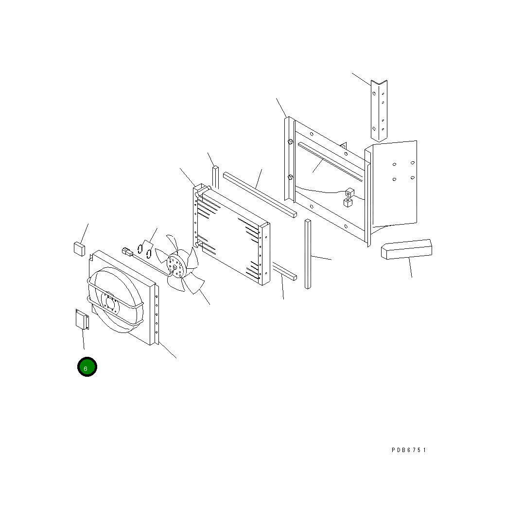 Крышка TW7024-0520 Komatsu