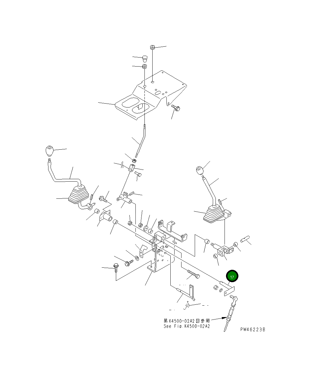 Рычаг 363-877-3220 Komatsu