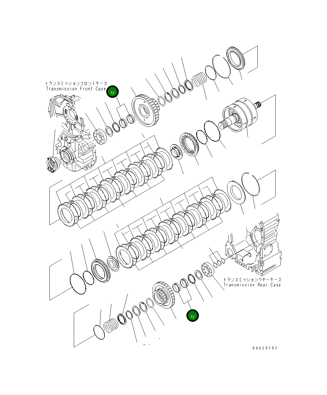Подшипник 56B-15-19430 Komatsu