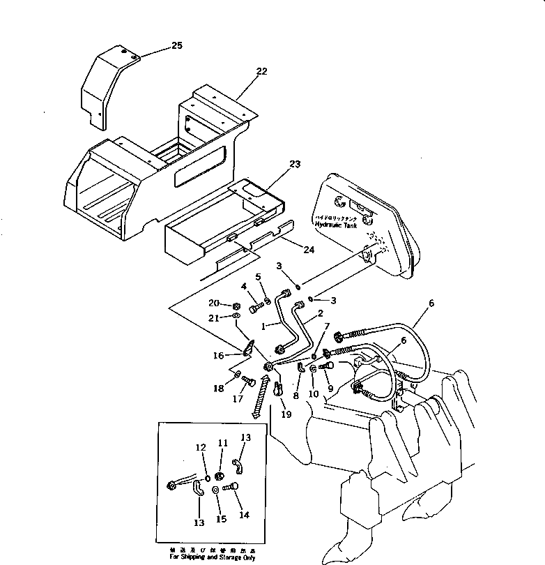 Крышка 130-54-62191 Komatsu