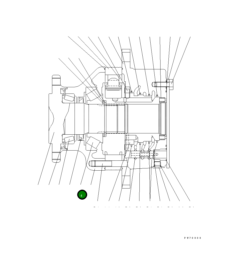 Подшипник 258-81-51340 Komatsu