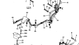 Трубка 154-61-24370 Komatsu