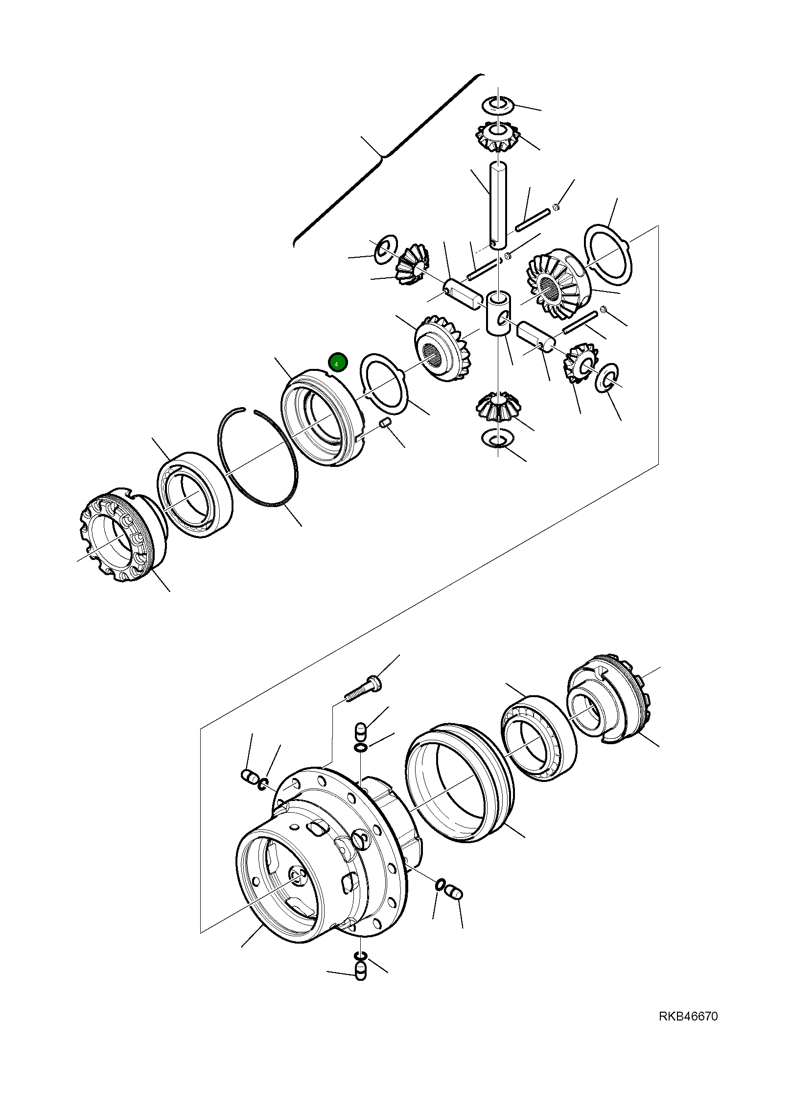 Крышка CA0148557 Komatsu