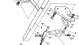 Вал GD31N311 Komatsu