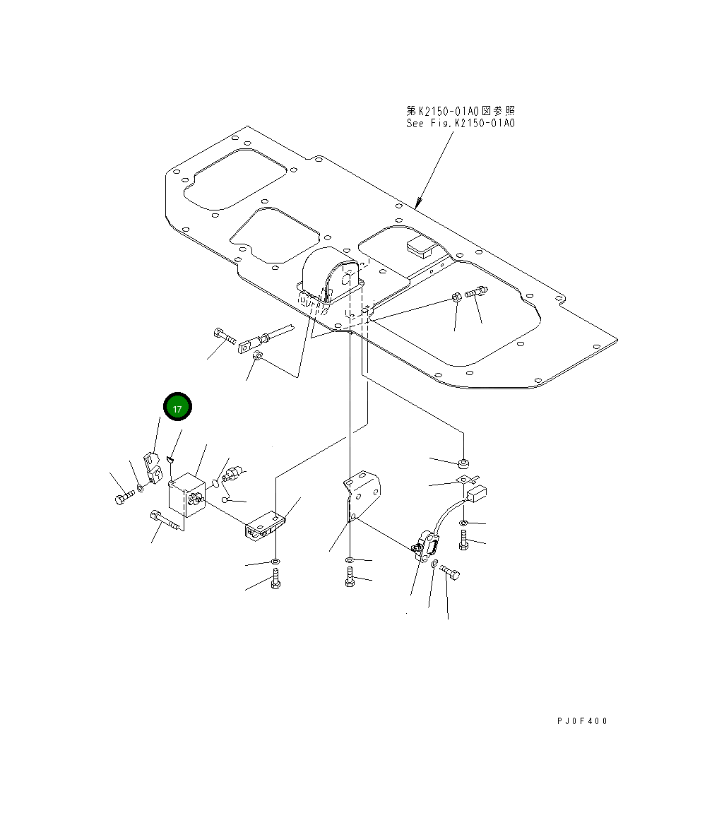 Рычаг 11Y-43-11560 Komatsu