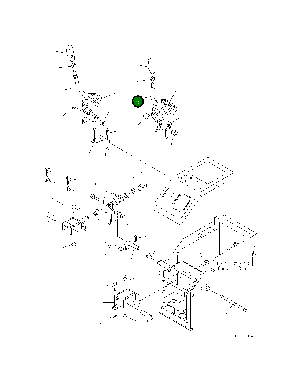 Рычаг 415-43-28110 Komatsu
