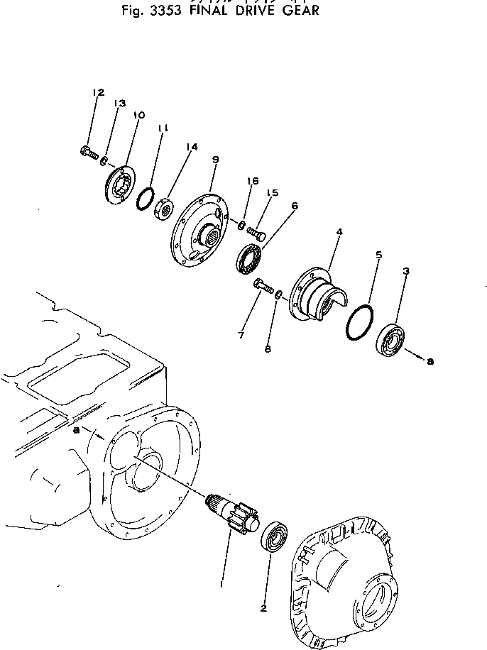 Подшипник 103-27-21260 Komatsu