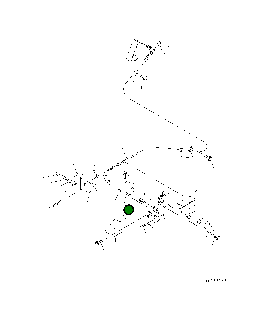 Рычаг 567-43-73210 Komatsu