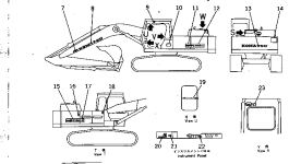 Крышка 205-00-65230 Komatsu
