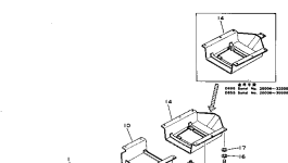Защитный кожух 141-54-34111 Komatsu