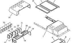 Тканевый элемент 20Y-54-16661 Komatsu