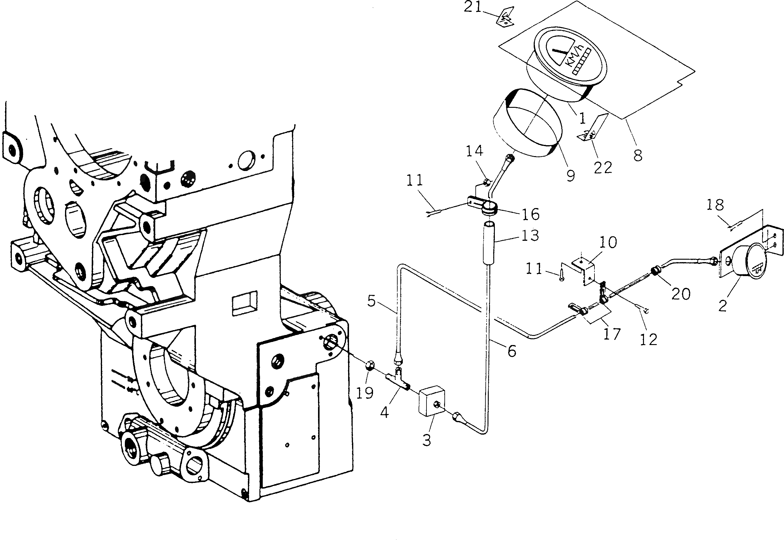 Крышка BW032474 Komatsu