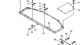 Кронштейн 22S-54-13450 Komatsu