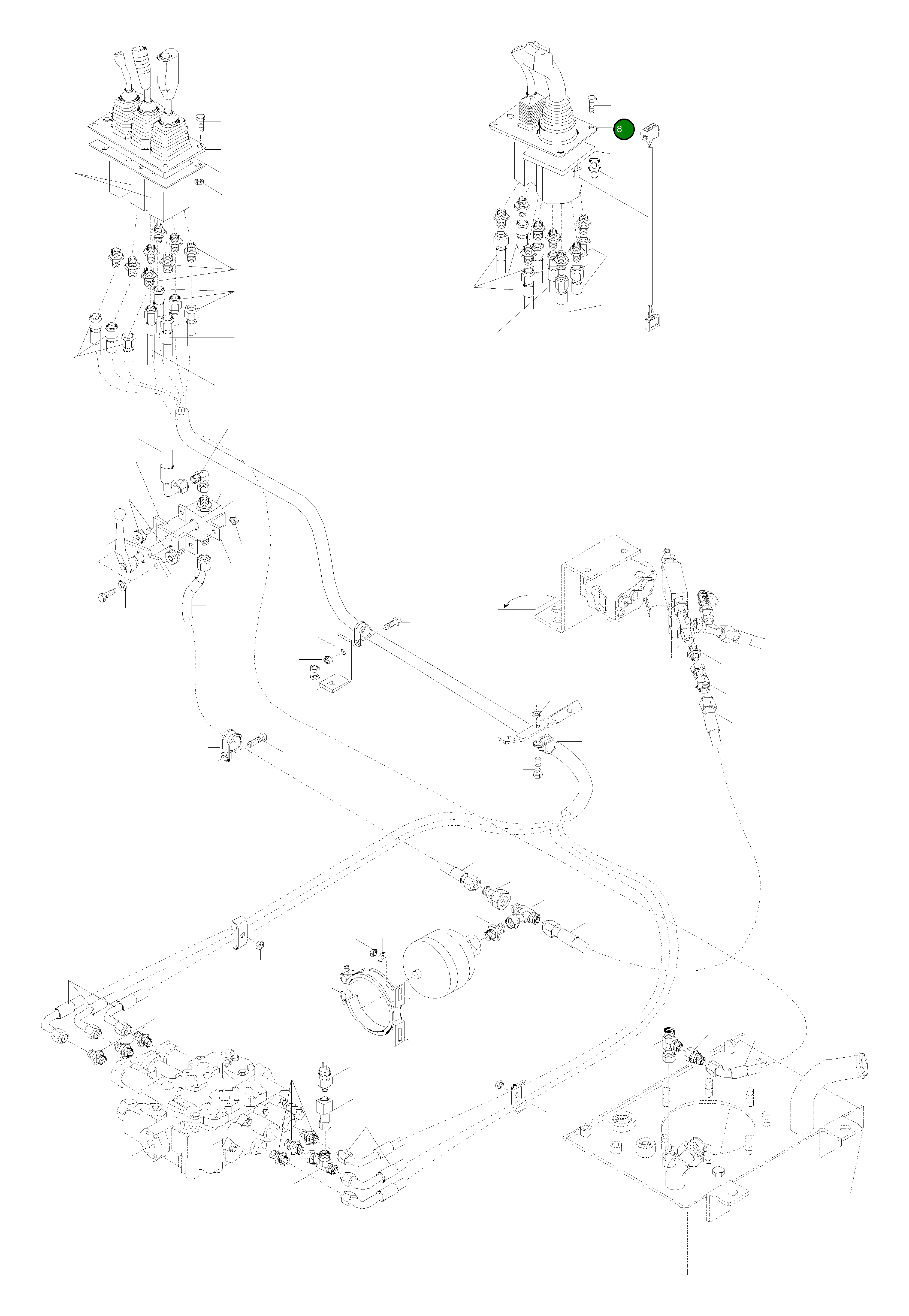 Крышка 42Y-64-H7130  Komatsu