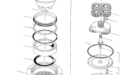 Крышка KIT 843200500 Komatsu