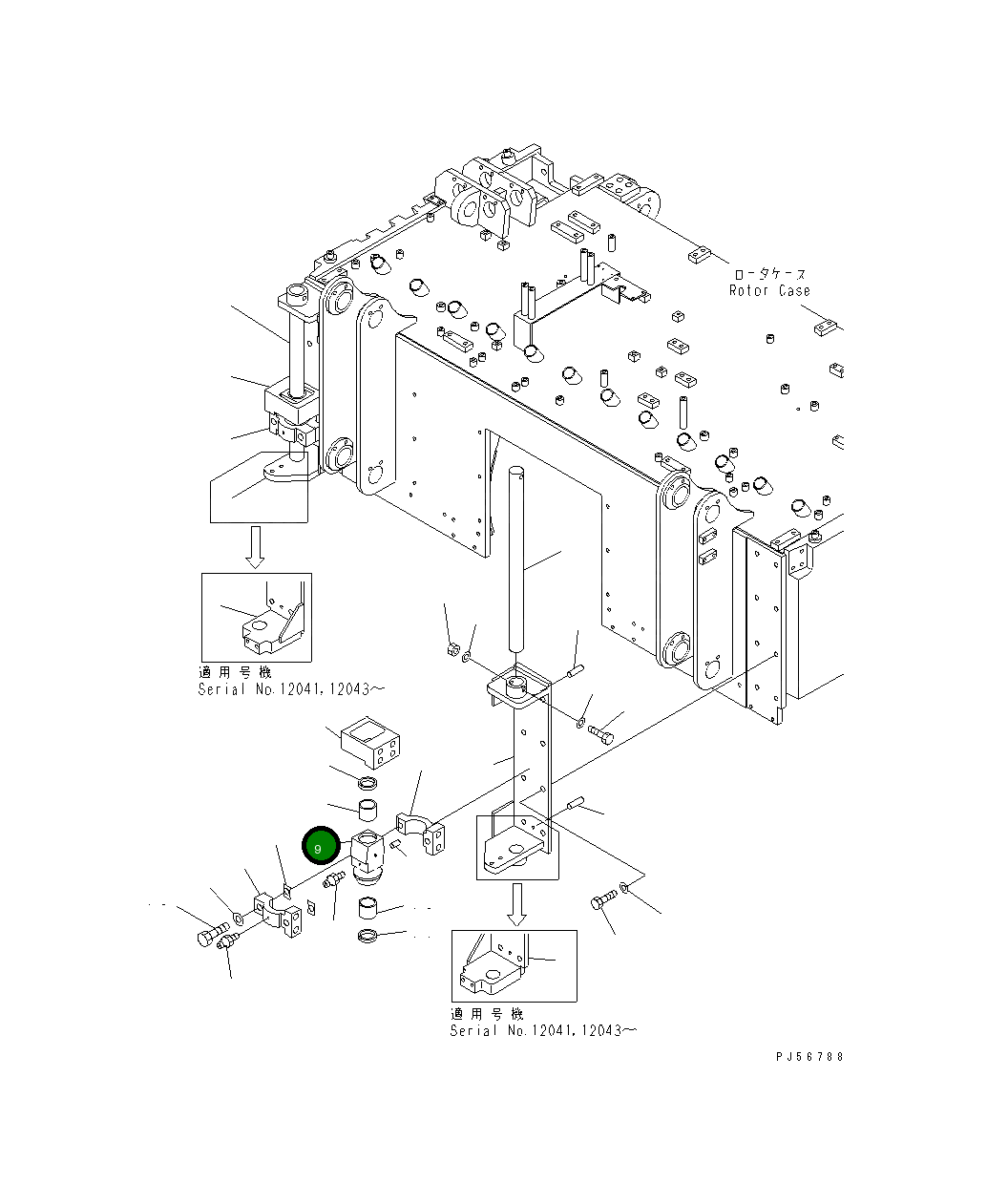 Подшипник 262-70-72690 Komatsu