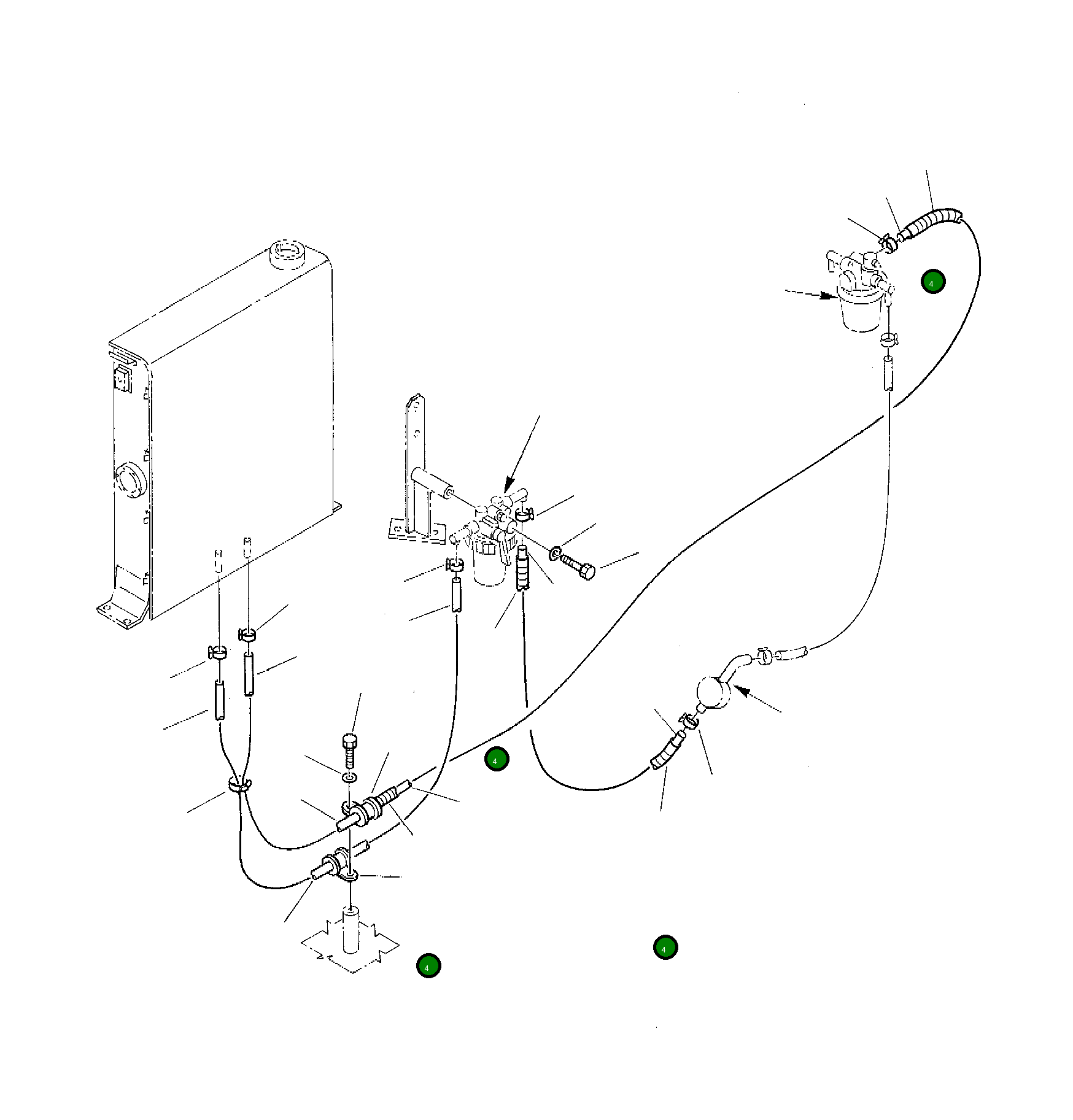 Крышка 3F1013603 Komatsu