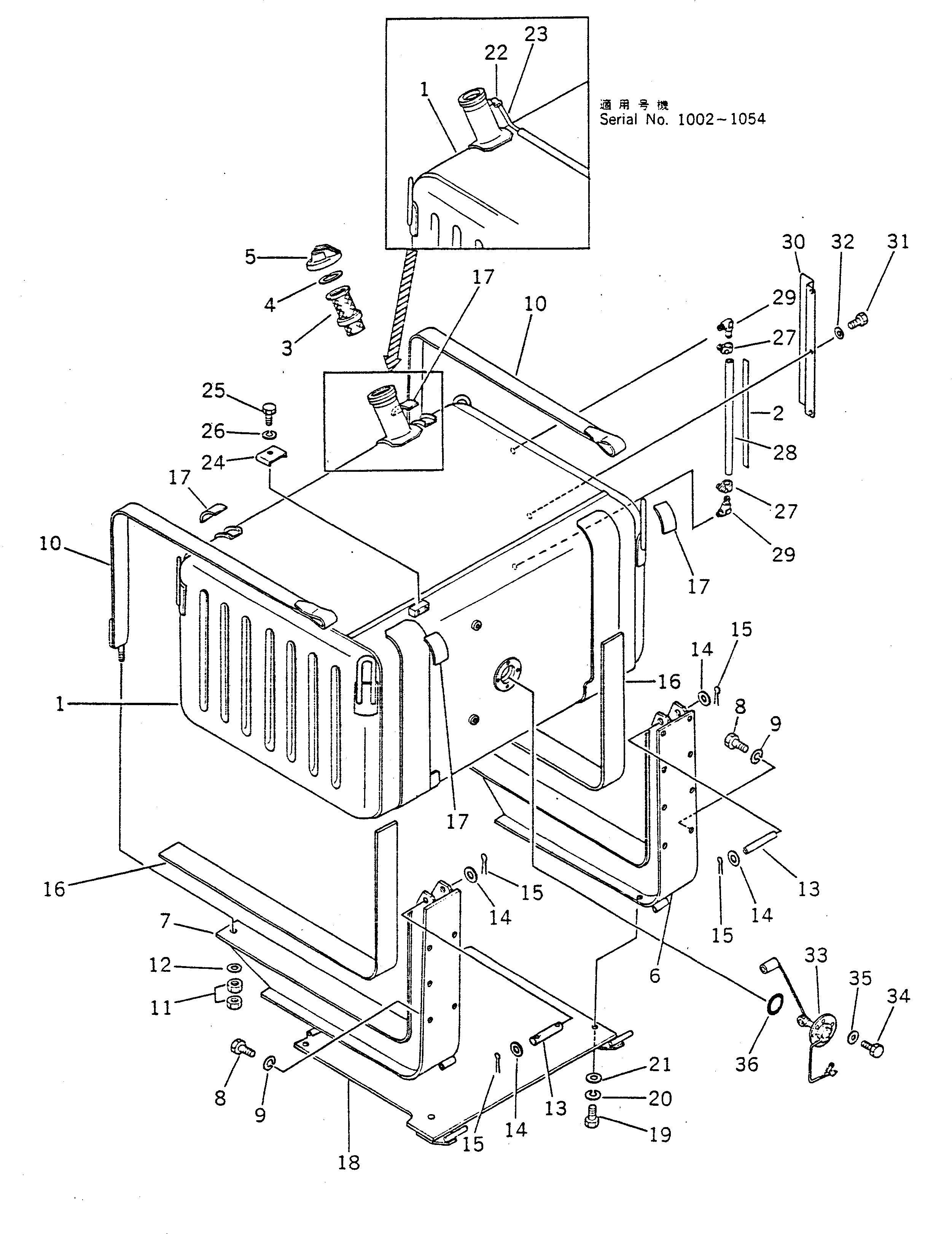 Крышка 568-04-21330 Komatsu