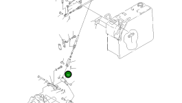 Рычаг 101-Z56-4120  Komatsu