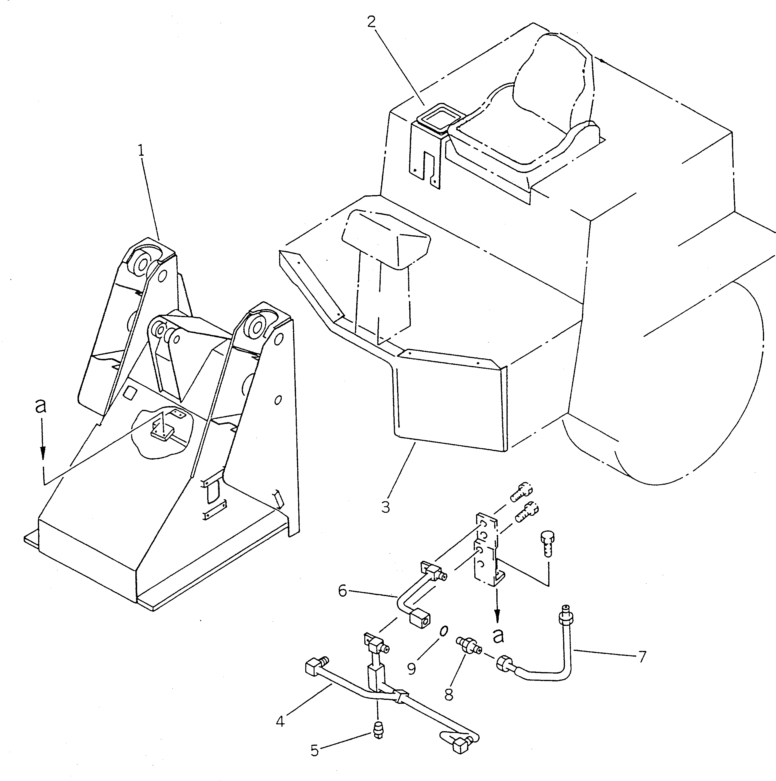 Крышка 363-Z65-1230 Komatsu