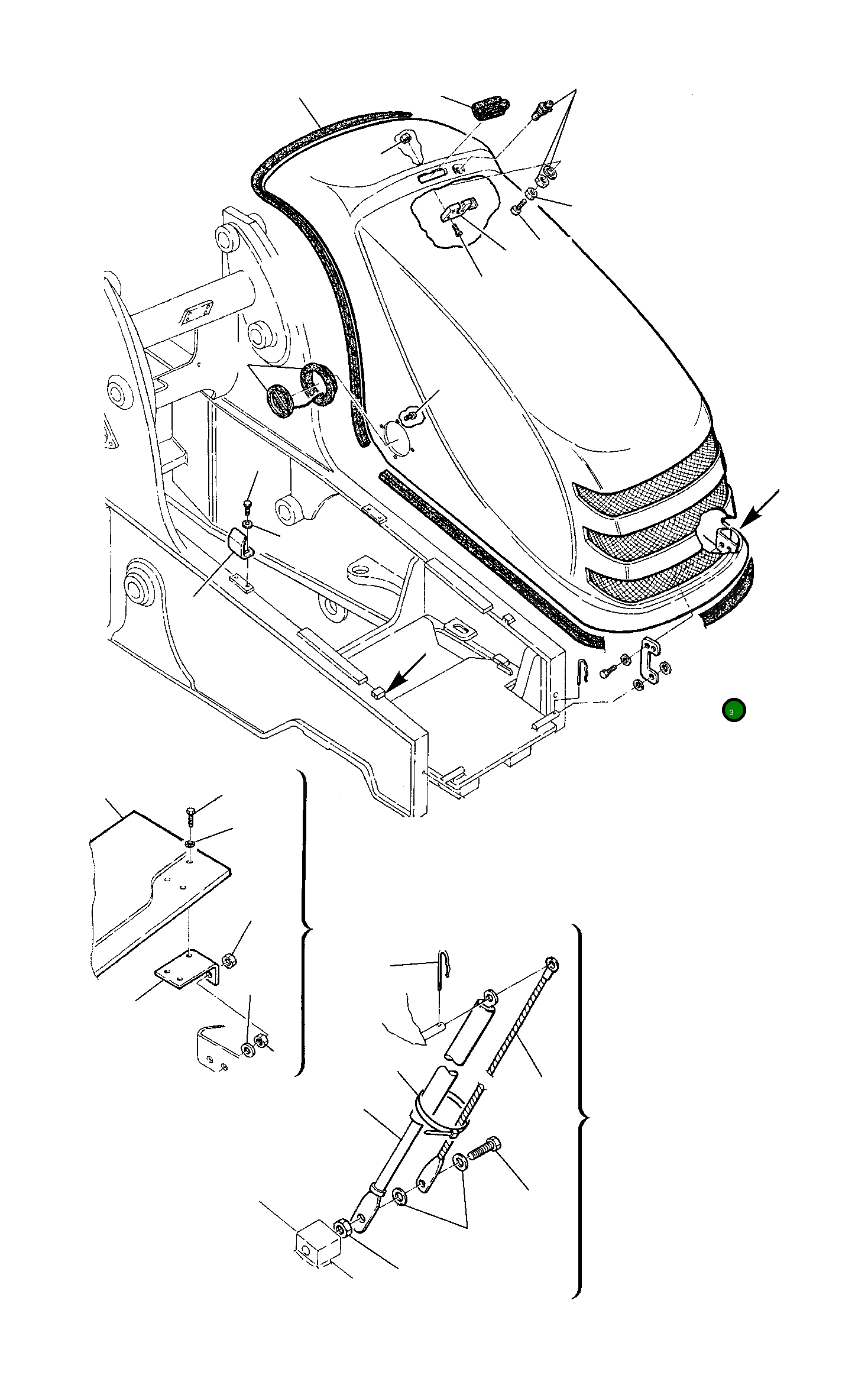 Рычаг 312605606 Komatsu
