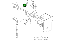 Рычаг 101-865-1282  Komatsu
