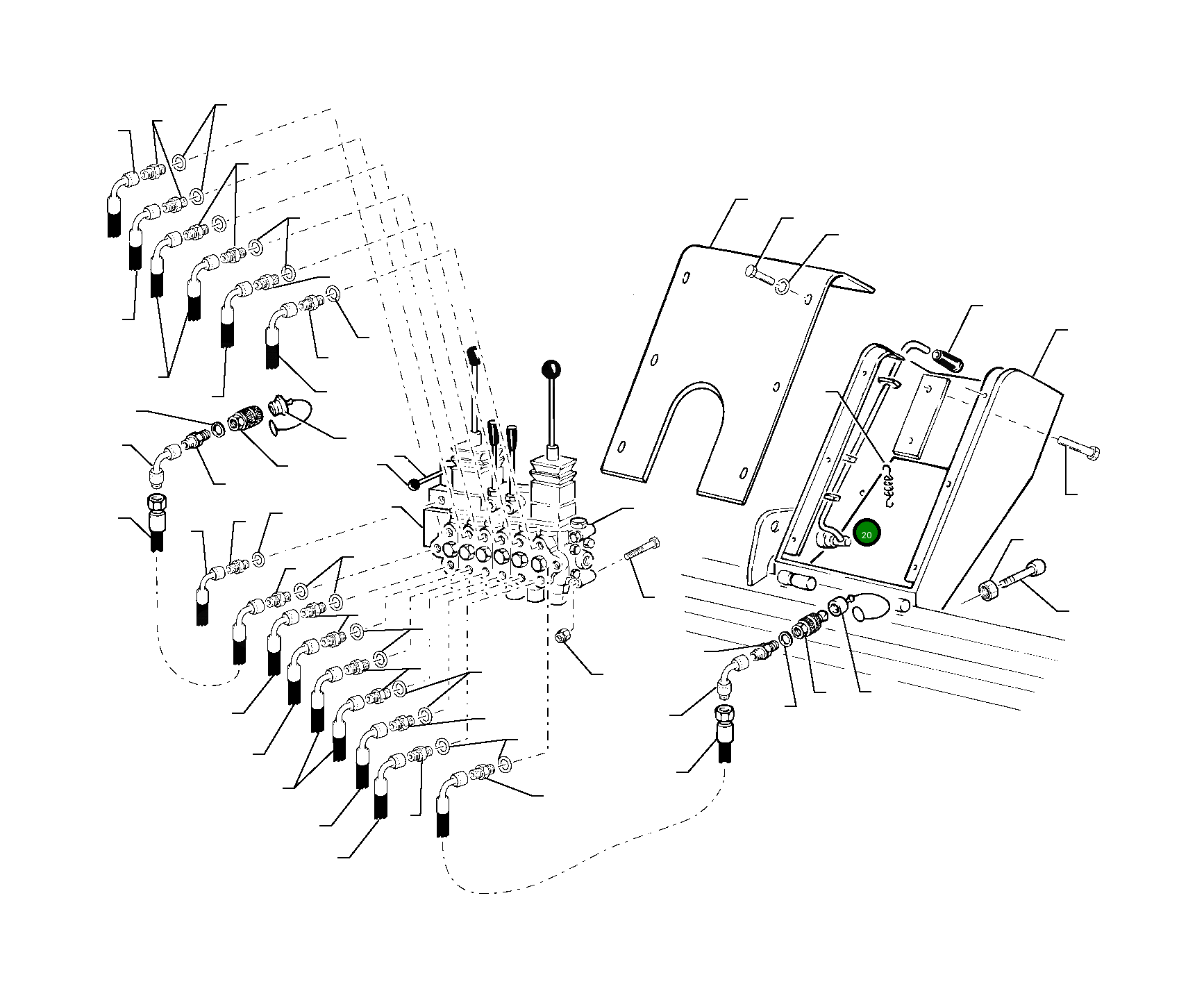 Крышка UE0000029 Komatsu