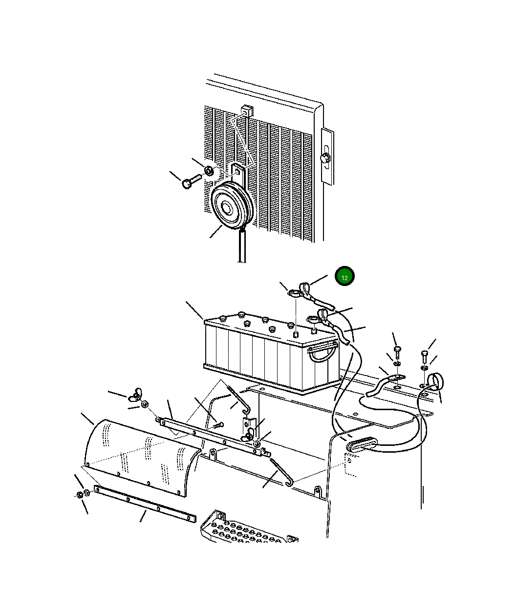 Крышка 885241019 Komatsu
