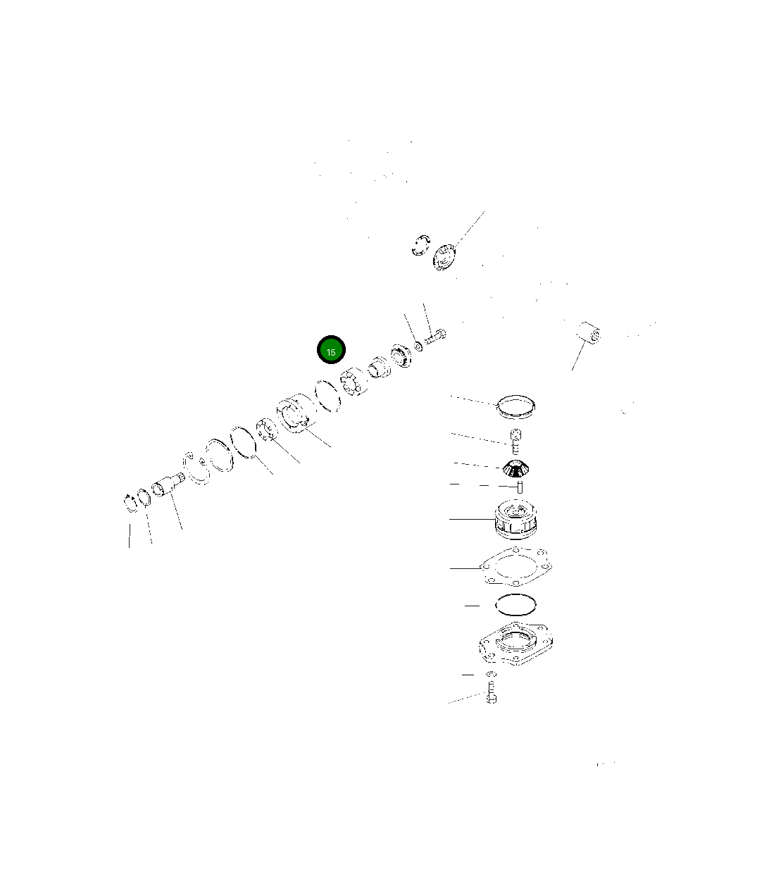 Подшипник 708-8H-22350  Komatsu