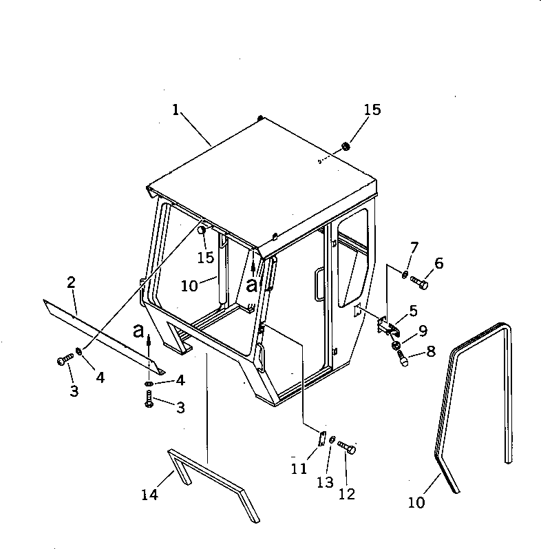 Крышка 273-955-2120 Komatsu