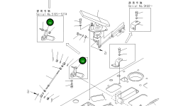 Рычаг 23D-43-31251 Komatsu