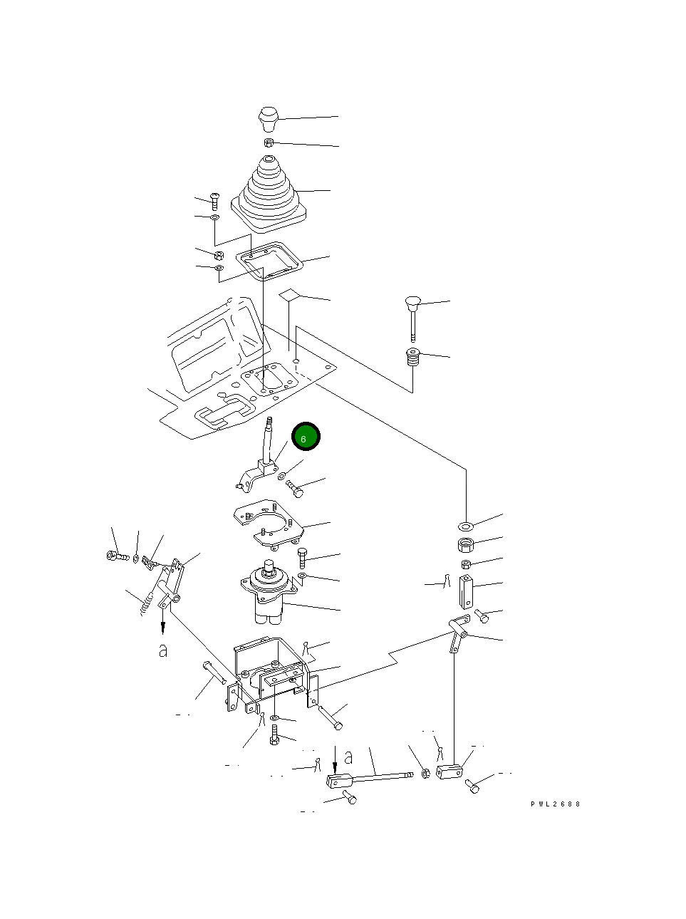 Рычаг 175-78-73560 Komatsu