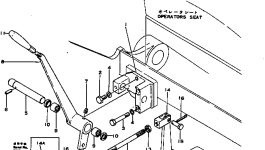 Рычаг 135-43-12131 Komatsu