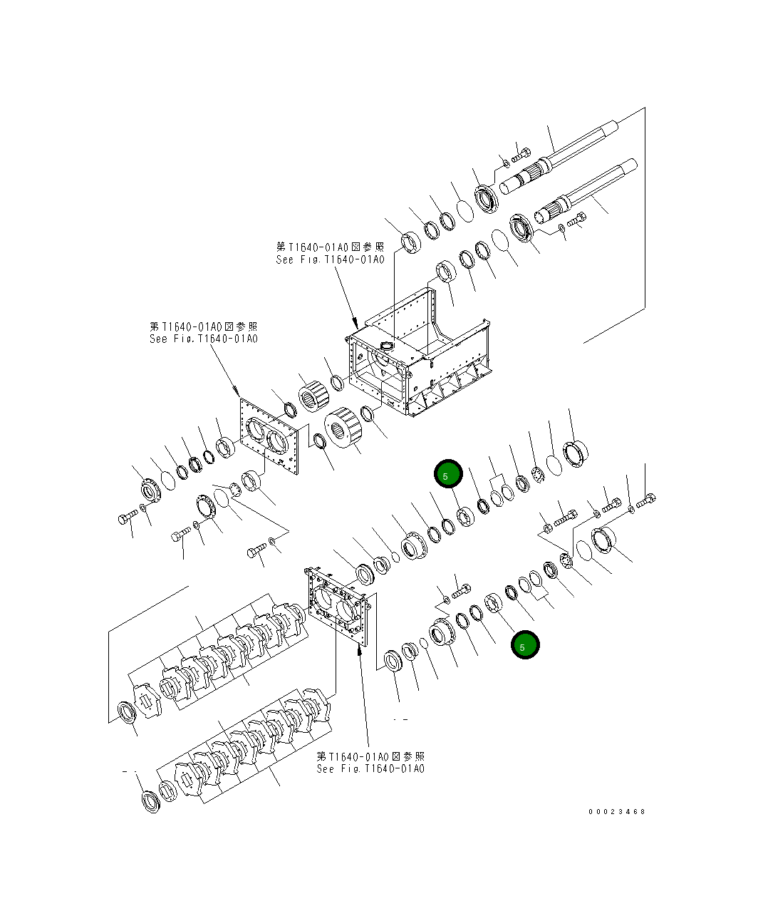 Подшипник 8260-70-3670 Komatsu