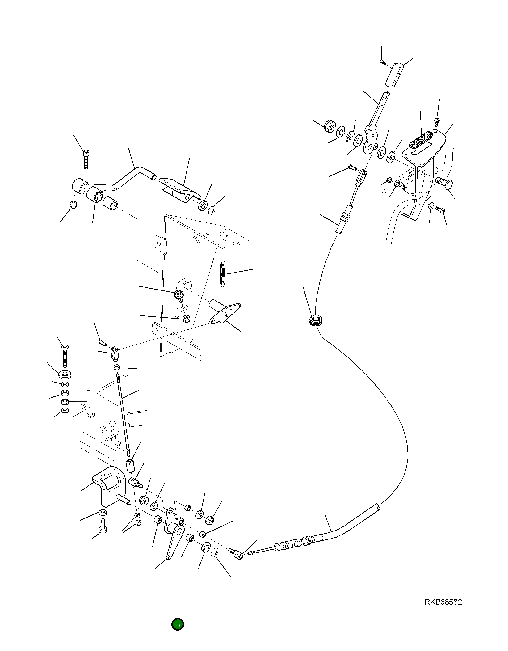 Рычаг 42N-43-15811 Komatsu