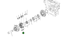 Болт 01252-61470 Komatsu