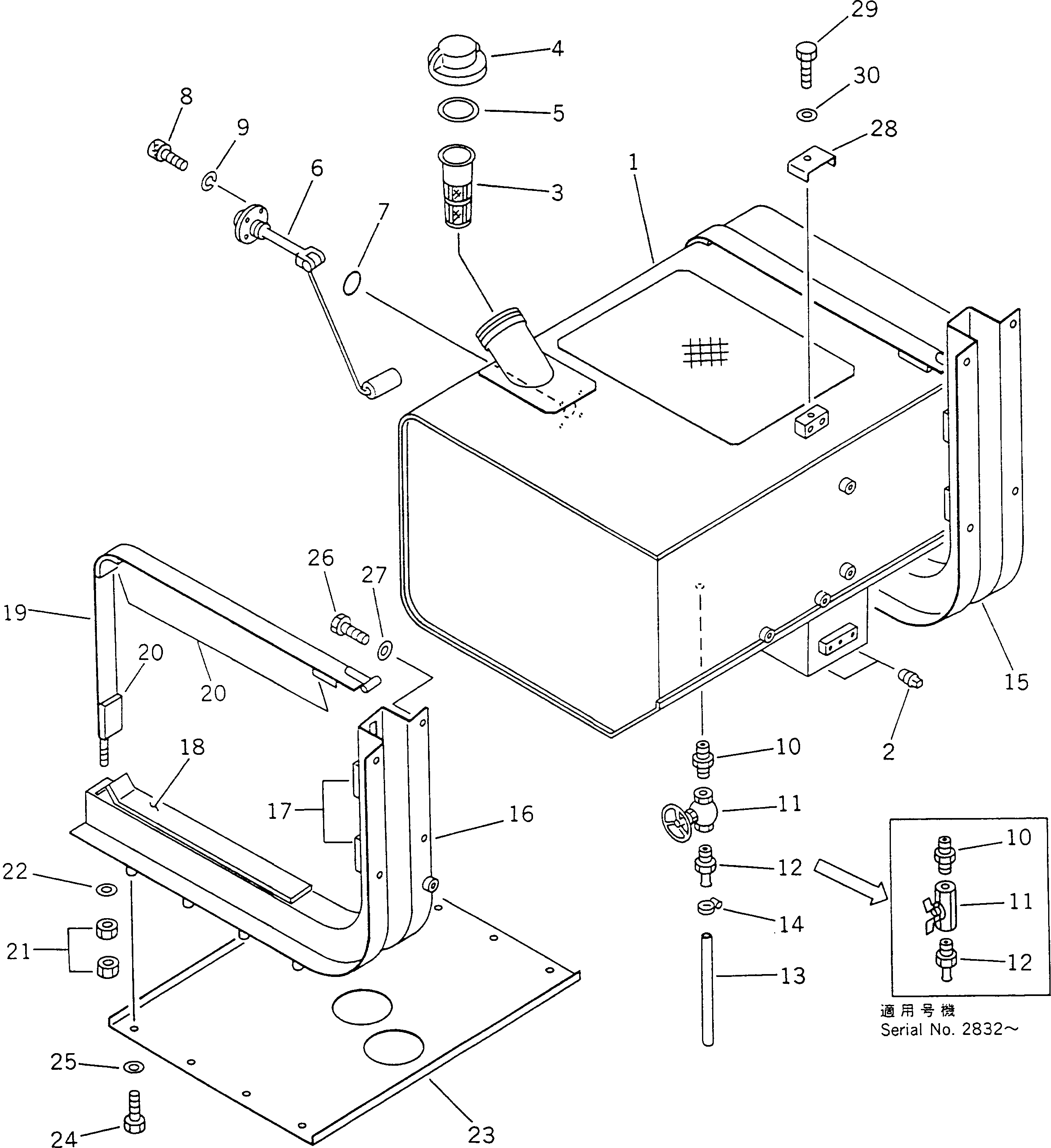 Крышка 566-04-82150  Komatsu