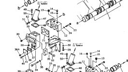 Крышка 6164-11-6530  Komatsu