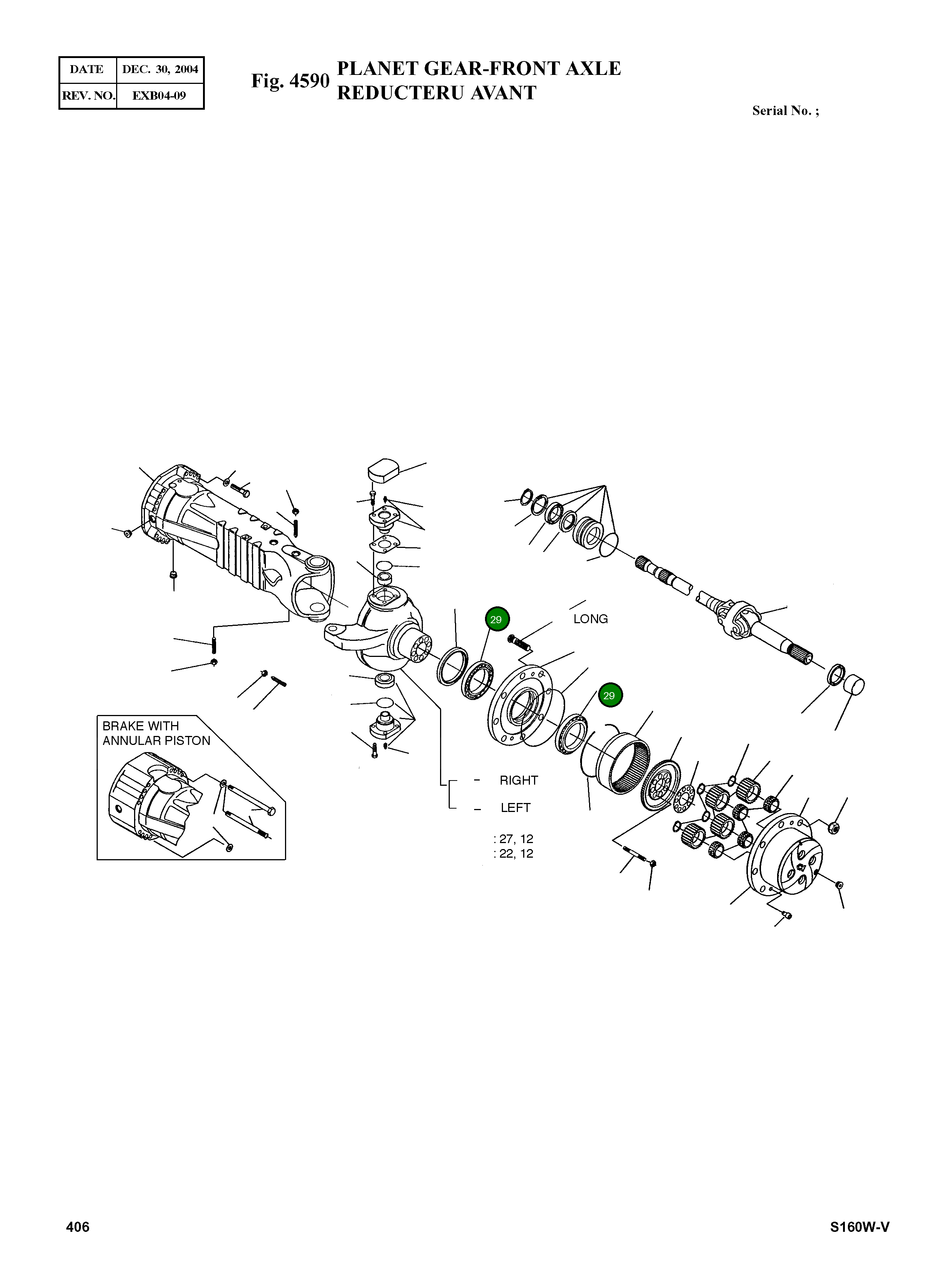 Подшипник 005.10.2742 Komatsu