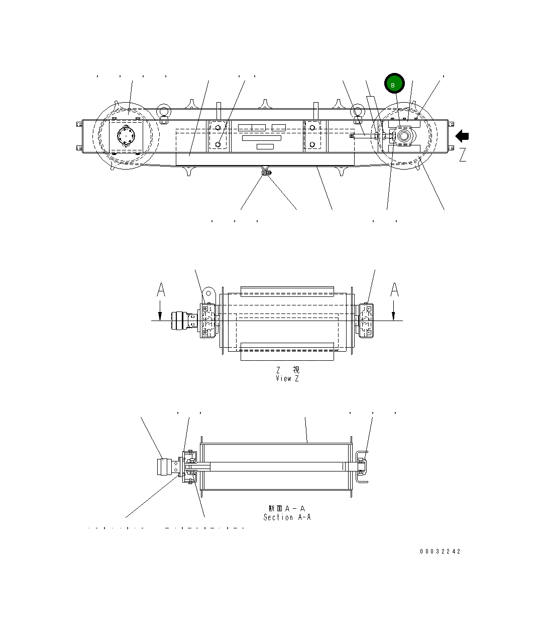 Подшипник MFS0000101 Komatsu