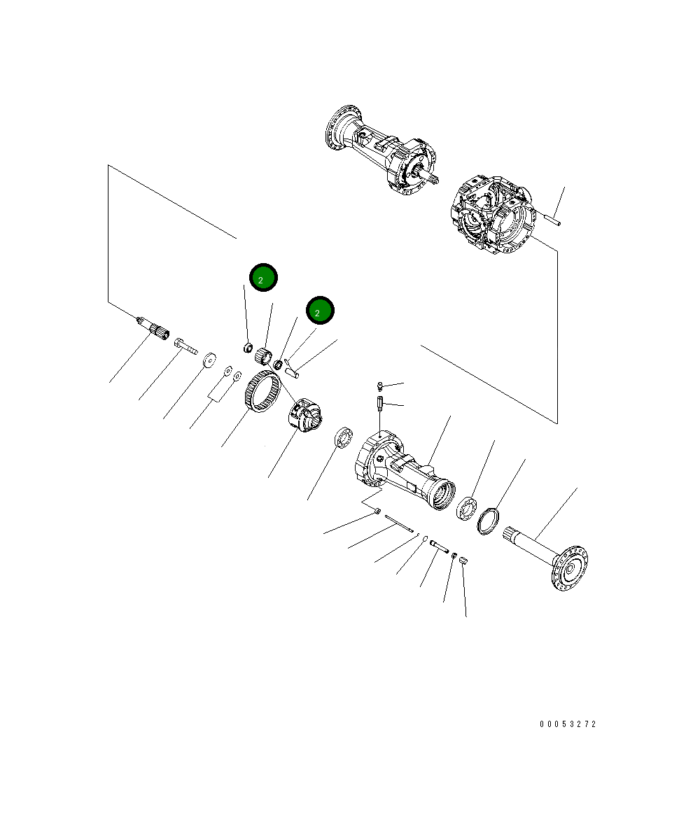Подшипник 417-22-22810 Komatsu