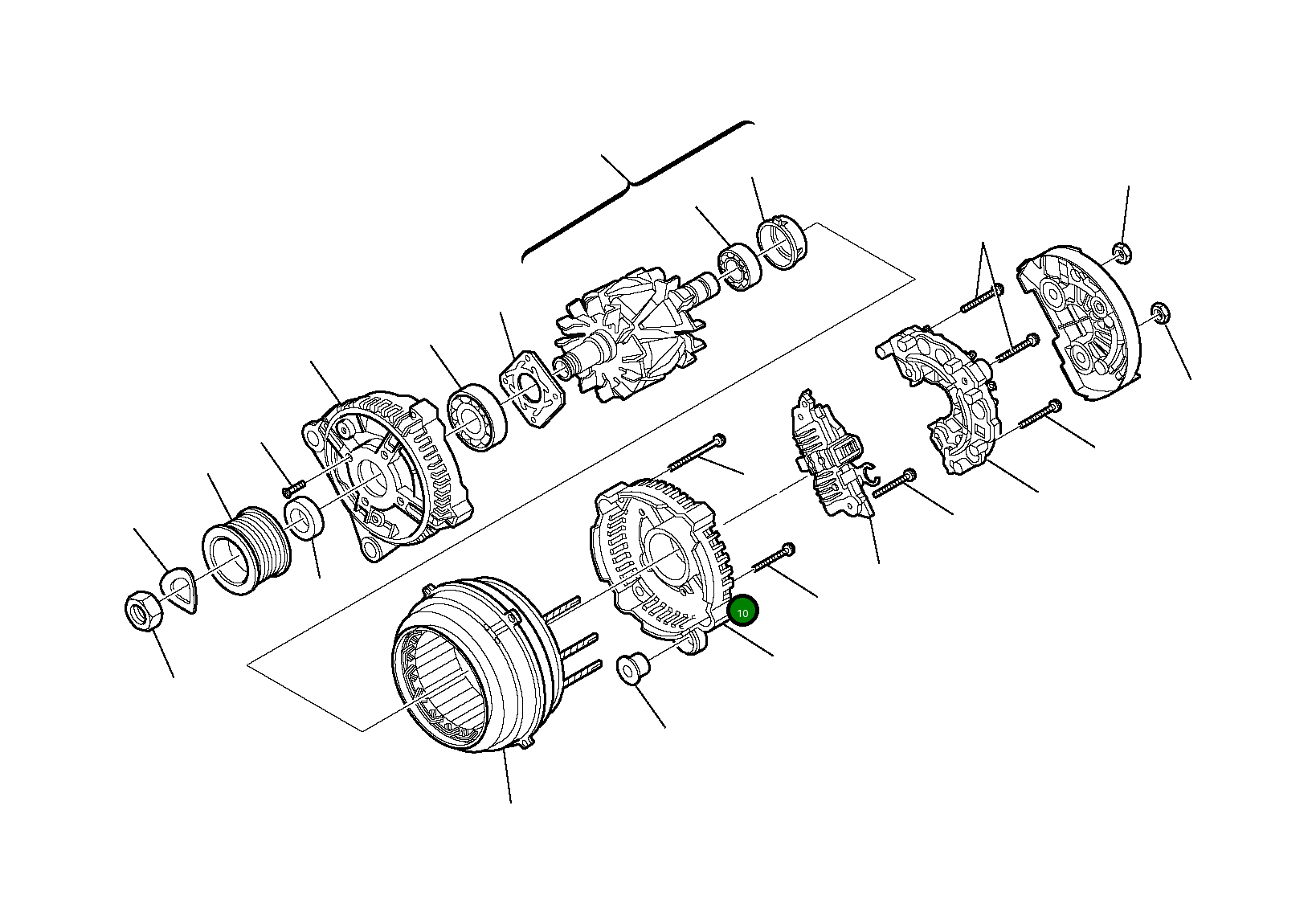 Подшипник EA2991637 Komatsu