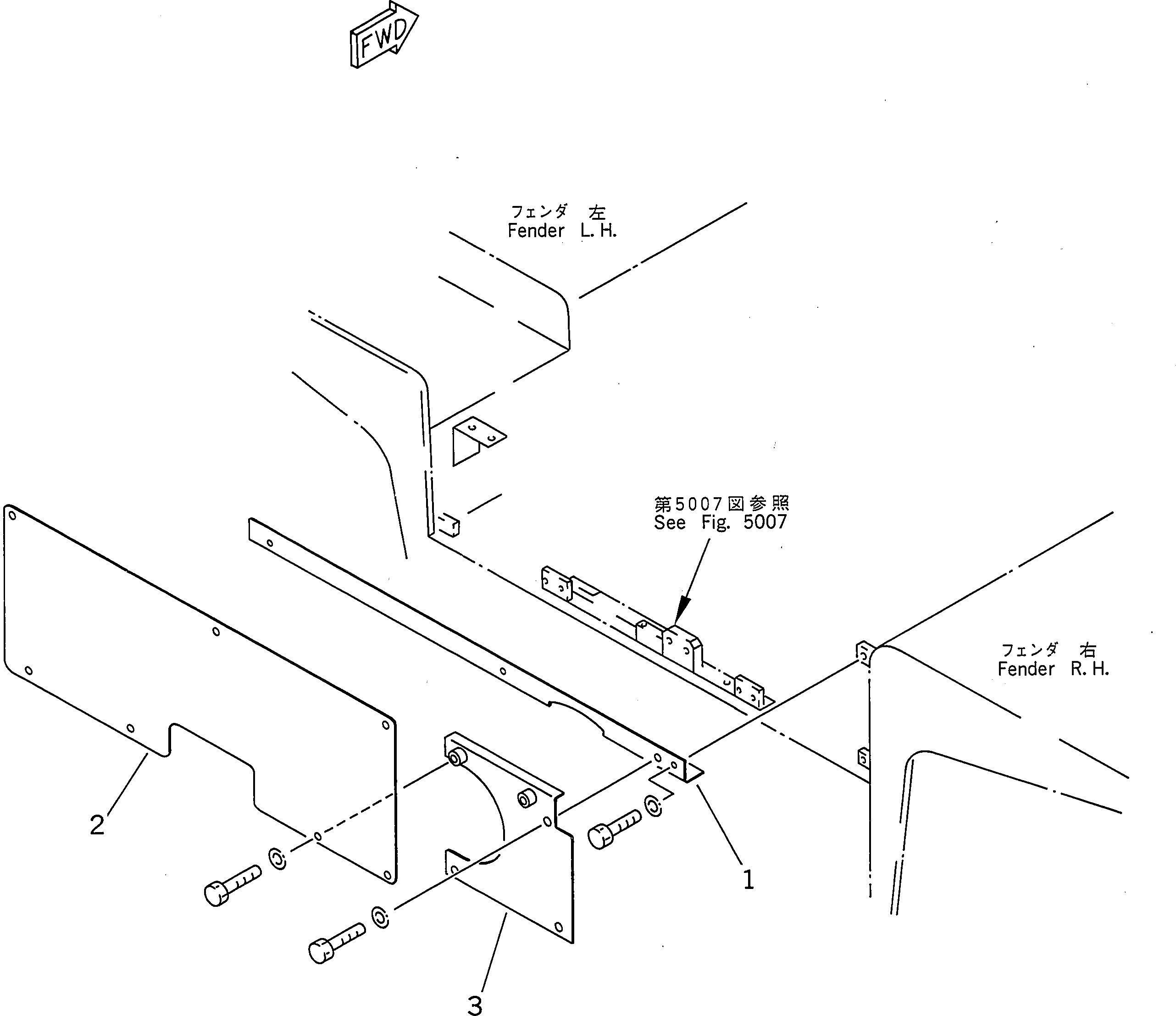 Крышка 175-65-36811 Komatsu