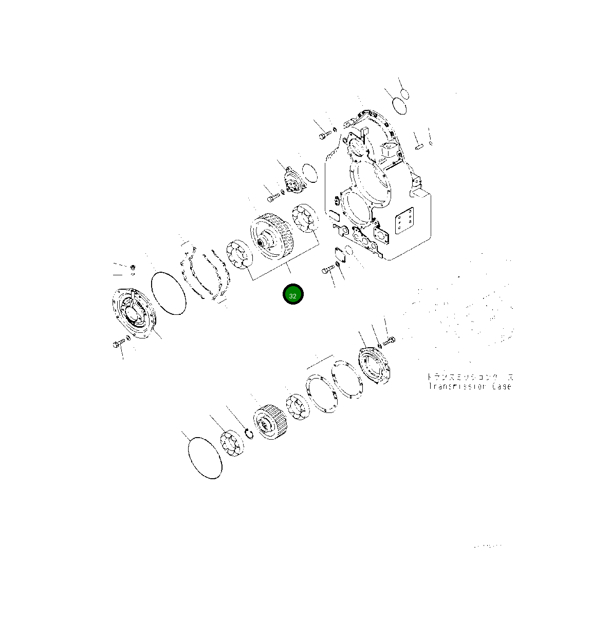 Подшипник 425-15-33380 Komatsu