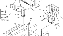 Лист 20Y-54-23250 Komatsu